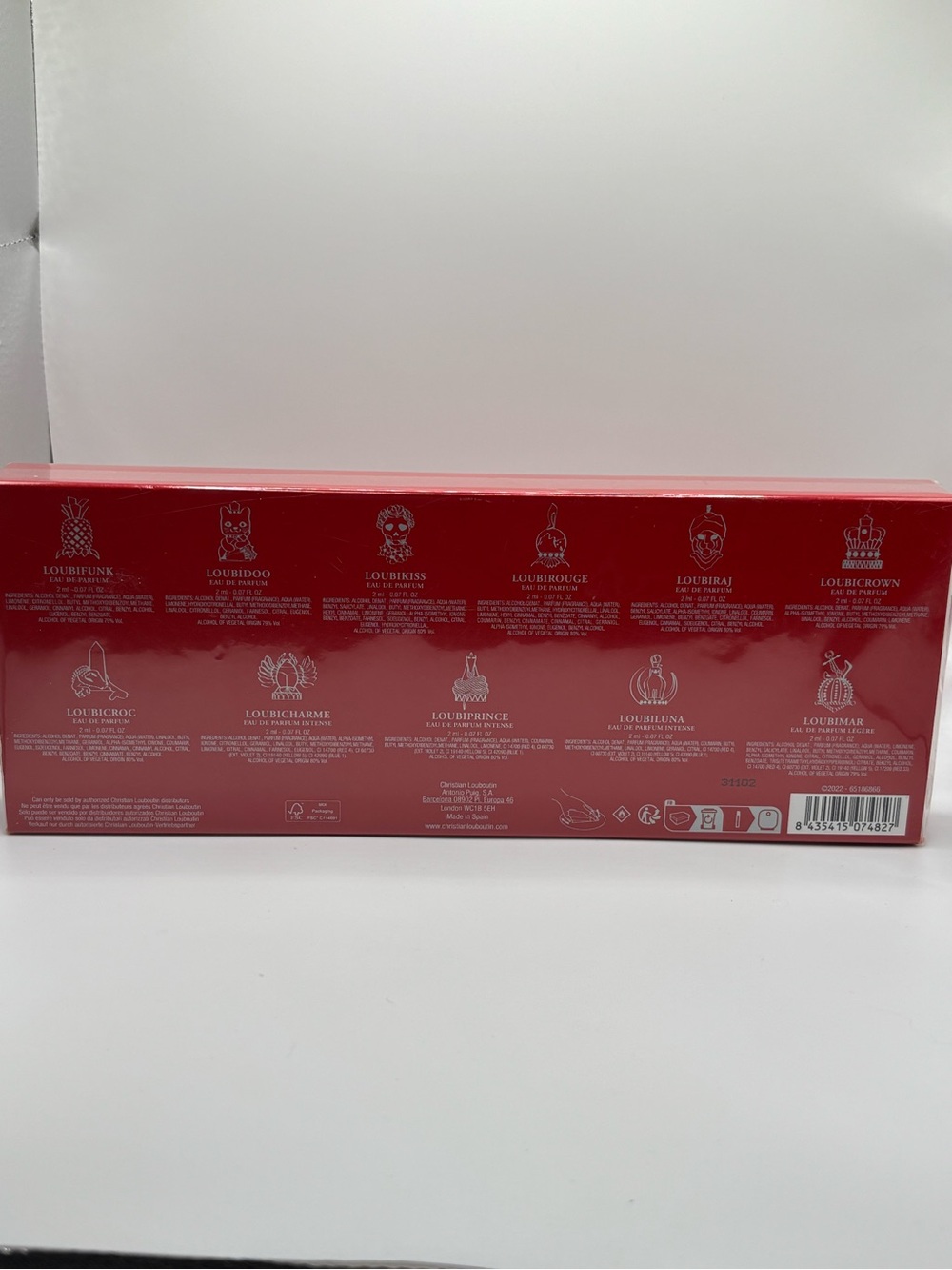 Christian Louboutin Discovery Set 10 Piece Empty EDP Mini Samples - Picture 4 of 6